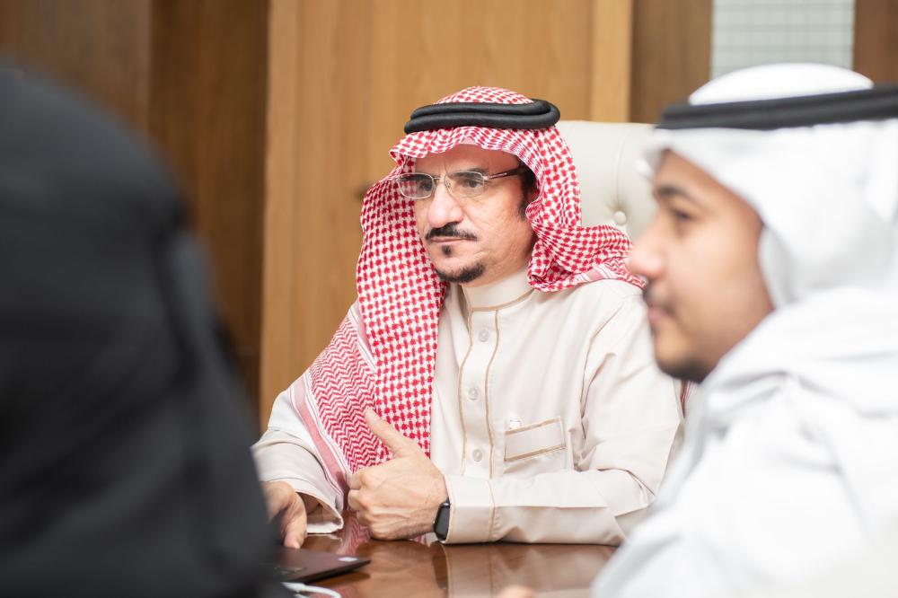 معالي رئيس الجامعة يدشن ربط الدخول الموحد مع نفاذ وعدد من الخدمات الإلكترونية